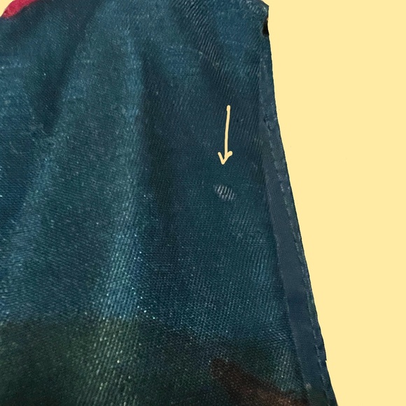 (4) BEAUTIFUL DB Dark Teal with Floral Design - Picture 3 of 9